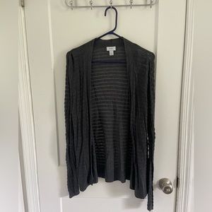 Women’s dark gray cardigan from Old Navy. Size large.